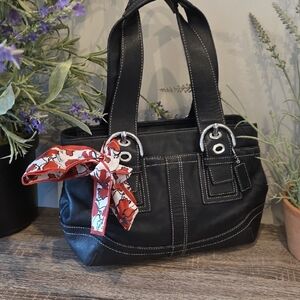 Coach Black Soho 2008 Tote/Shoulder Bag Excellent Condition
